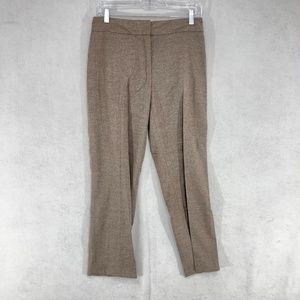 Escada Brown Wool Cashmere Dress Pants Lined Womens Size EU 36 (US 30 X 24)